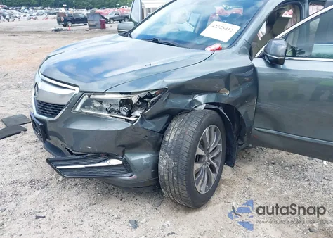 2015 Acura Mdx Technology Pkg W/Entertainment Pkg из США, поврежденный, VIN 5FRYD3H65FB011005